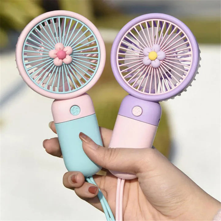 Handheld Portable Electric Mini Fan 🌬️ | Electric Fan | Pordable Fan | Hand Hold Electric Fan