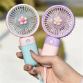 Handheld Portable Electric Mini Fan 🌬️ | Electric Fan | Pordable Fan | Hand Hold Electric Fan