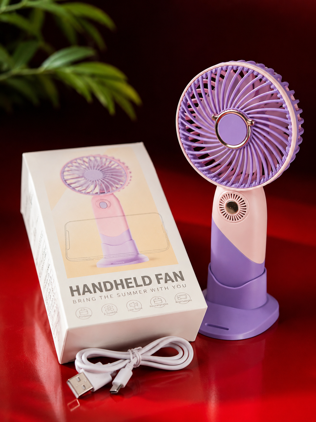 Handheld Portable Electric Mini Fan 🌬️ | Electric Fan | Pordable Fan | Hand Hold Electric Fan